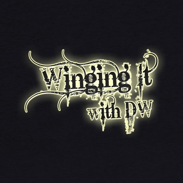 Winging It With DW Lg Logo design by EarplugPodcastNetwork